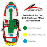 Tri-Color Marine Mat for Sea-Doo 230 Wake  (07-12 MY)
