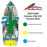 Marine Mat Engine Bay Mats for Yamaha 23 Foot Boats (07-09 MY)