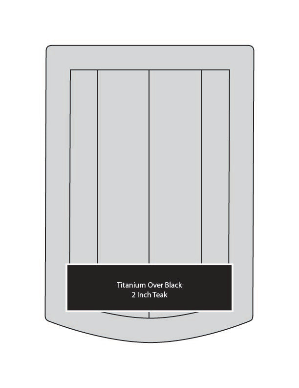 【THE MOZZ】Boat Mat Half Setup Marine Mat Upper Head Locker Mat for Yamaha 23 Foot Boats