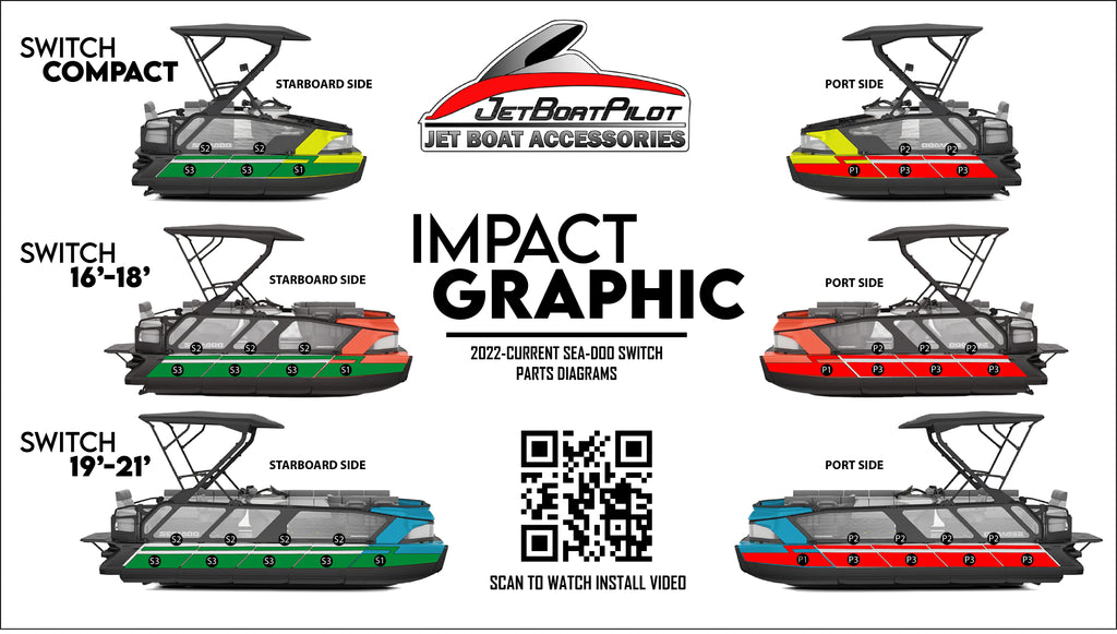 CLEARANCE 13-15ft Switch Impact Graphics