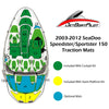 Marine Mat Port/Starboard Storage Hatch Pads For SeaDoo Speedster 150 (03-12 MY)